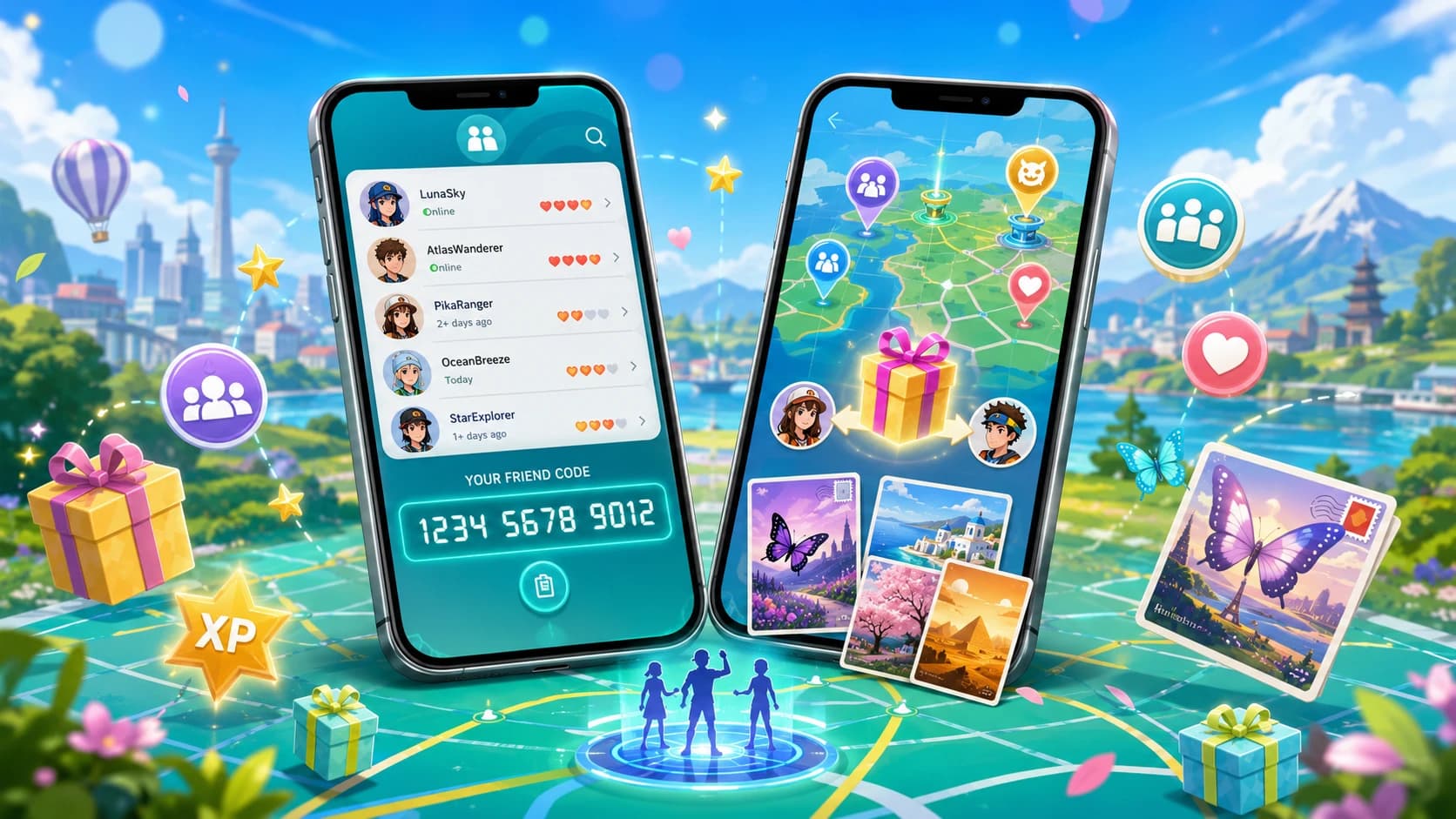 Cómo Conseguir Más Amigos en Pokémon GO para Regalos, XP, Incursiones y Vivillon