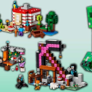 Four New Lego Minecraft Sets Just Launched, Including A Giant Creeper Model