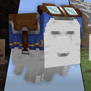 How To Find, Tame, And Ride Minecraft Happy Ghasts